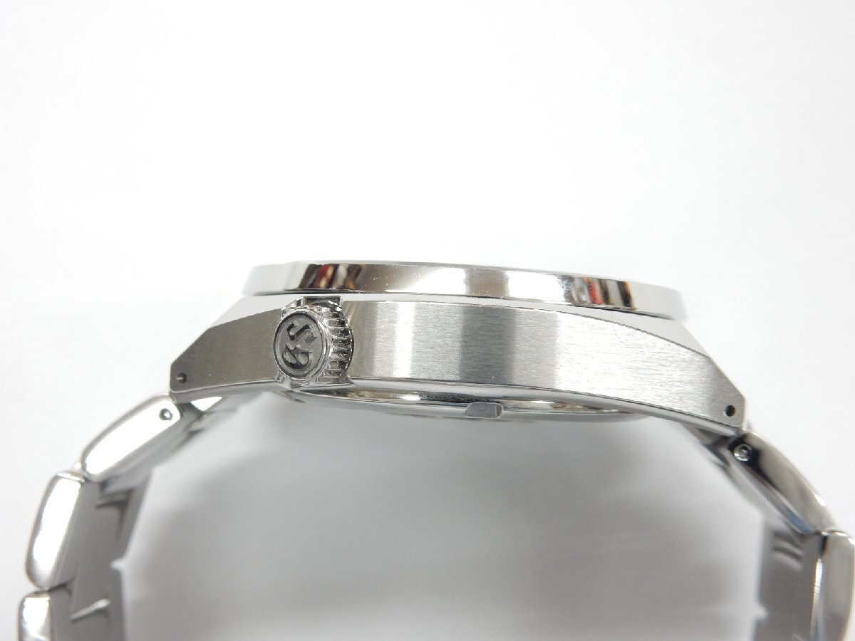 24年2月公式メンテ済【美品】グランドセイコー Grand Seiko スポーツコレクション クォーツ SBGX343 23年4月購入 ブラック メンズ 腕時計の画像5