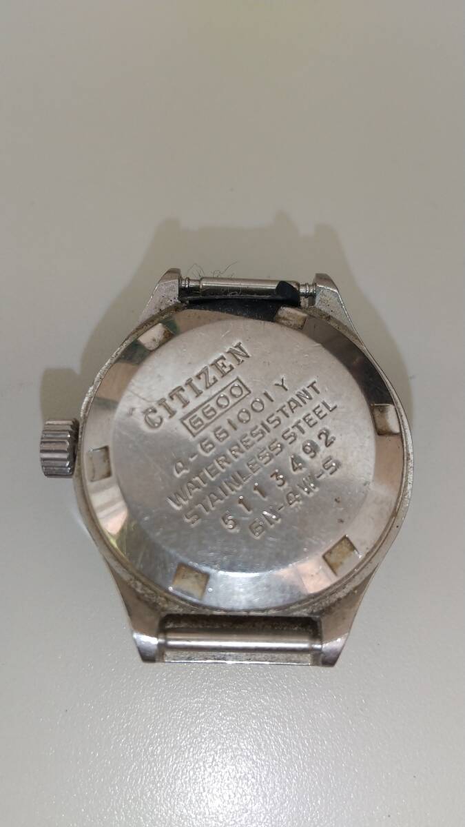 腕時計 シチズン 手巻時計 4-661001Yの画像6