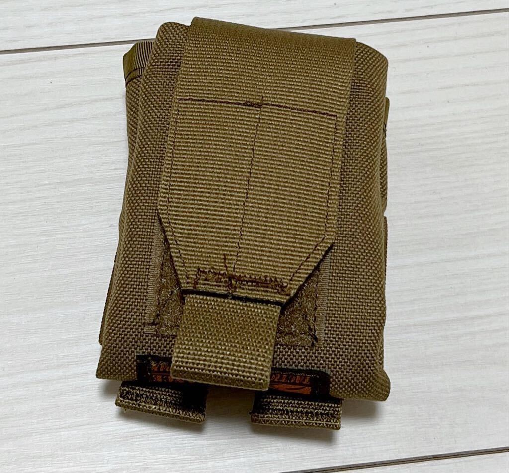 沖縄 ORDNANCE TACTICAL OKINAWA オードナンス タクティカルSmall Dump Pouch（スモールダンプポーチ）コーデュラ コヨーテ (14-29)の画像1