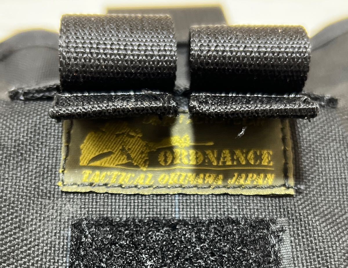 沖縄　ORDNANCE TACTICAL OKINAWA　オードナンス タクティカルSmall Dump Pouch（スモールダンプポーチ）コーデュラ　BK (14-24)_画像3