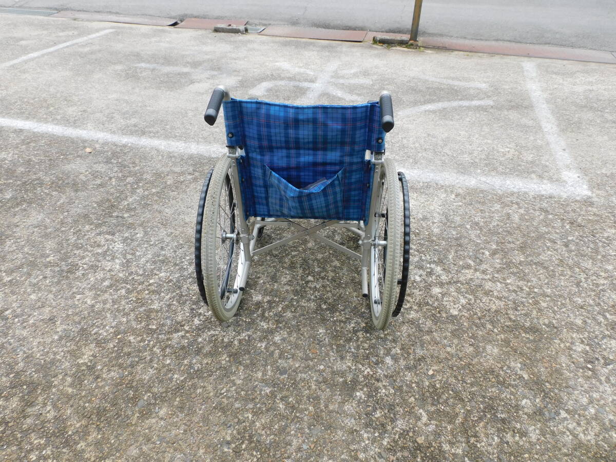 カワムラ　アルミ　車椅子　引き取り限定_画像3
