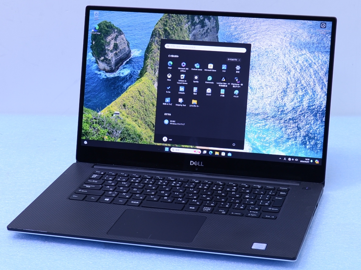 4K(3840x2160) Precision5530 Core i7 8850H 32GB SSD512GB Quadro P1000 カメラ Windows11 DELL パソコン 管理A19_画像2