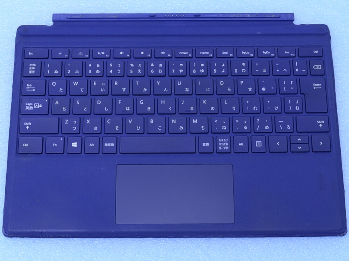 Surface Pro 7+,7,6,5,4,3 タイプカバー Type1725 キーボード ネイビー色 Microsoft 送料無料 管理J11-N1_画像1