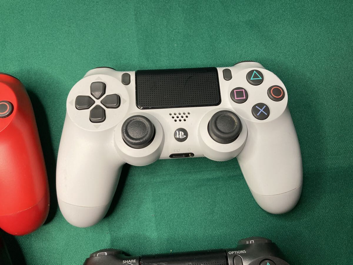 PS4 DUALSHOCK4 ワイヤレスコントローラー 純正品 動作しました。 5台まとめての画像6