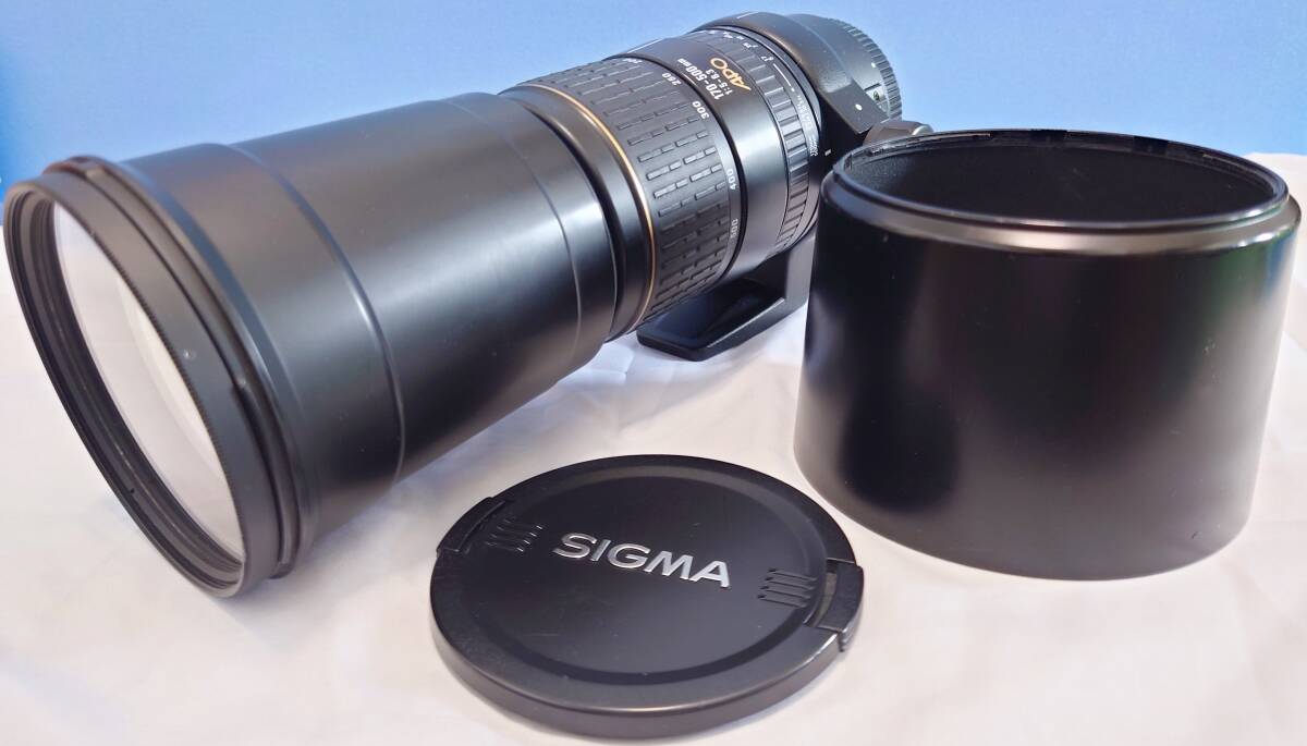 ★動作品★ SIGMA シグマAPO 170-500mm f5-6.3 オートフォーカス 望遠レンズ（キヤノン CANON用）の画像1