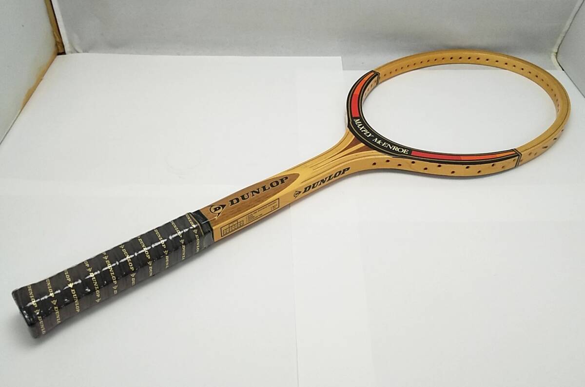 【新古品】 テニスラケット　DUNLOP　MAXPLY　McENROE　LM-4 4 1/2　（26）　/　ダンロップ　ジョン・マッケンロー_画像2