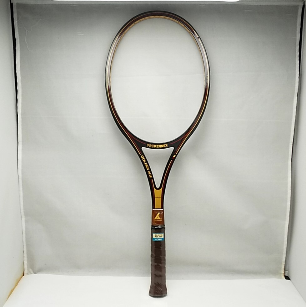 [ new old goods ] tennis racket PROKENNEX GOLDEN ACE BORON LM5 4 5/8 /ke neck s Golden Ace bo long 