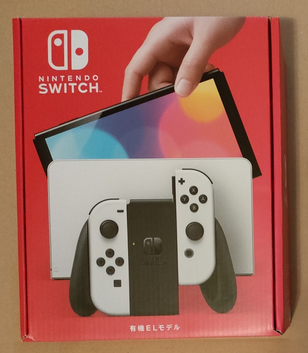 【送料無料/未使用】 Nintendo Switch　ニンテンドースイッチ本体　任天堂スイッチ　有機ELモデル ホワイト_画像1