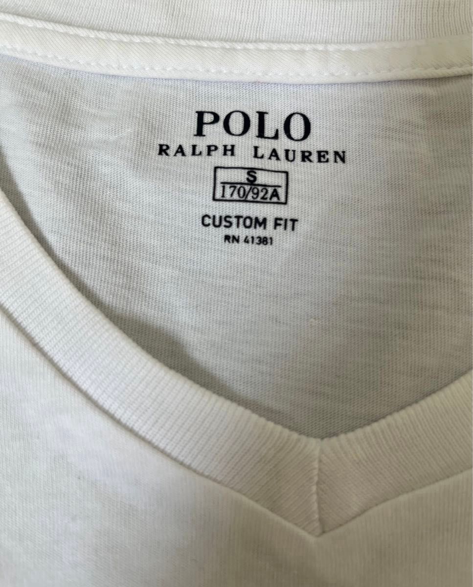 POLO RALPH LAURENポロラルフローレン　ホワイト　Tシャツ サイズS 
