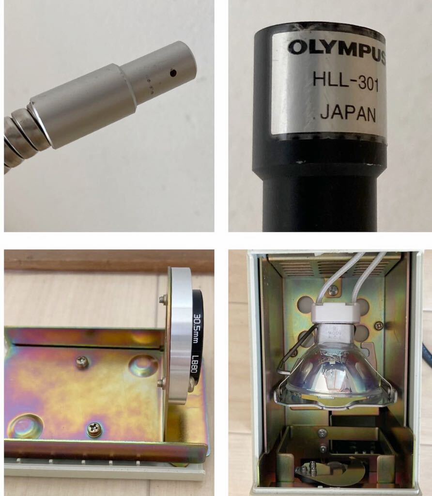 (935Y) OLYMPUS Olympus LG-PS2 микроскоп для источник света оборудование HLL-301 волокно источник света 