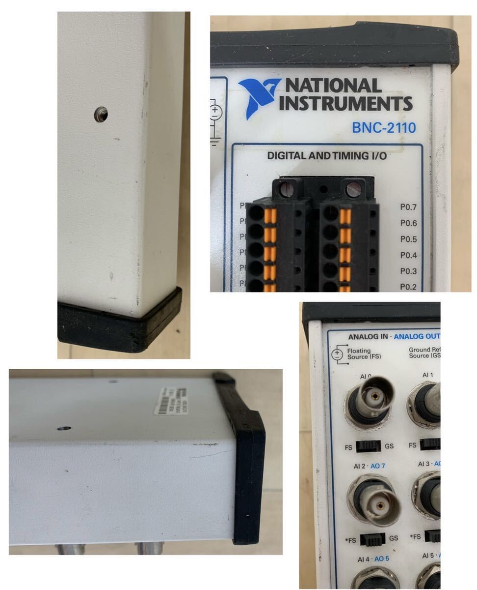 （1756M）NATIONAL INSTRUMENTS BNC-2110 シールド端子台 本体のみ 現状の画像6