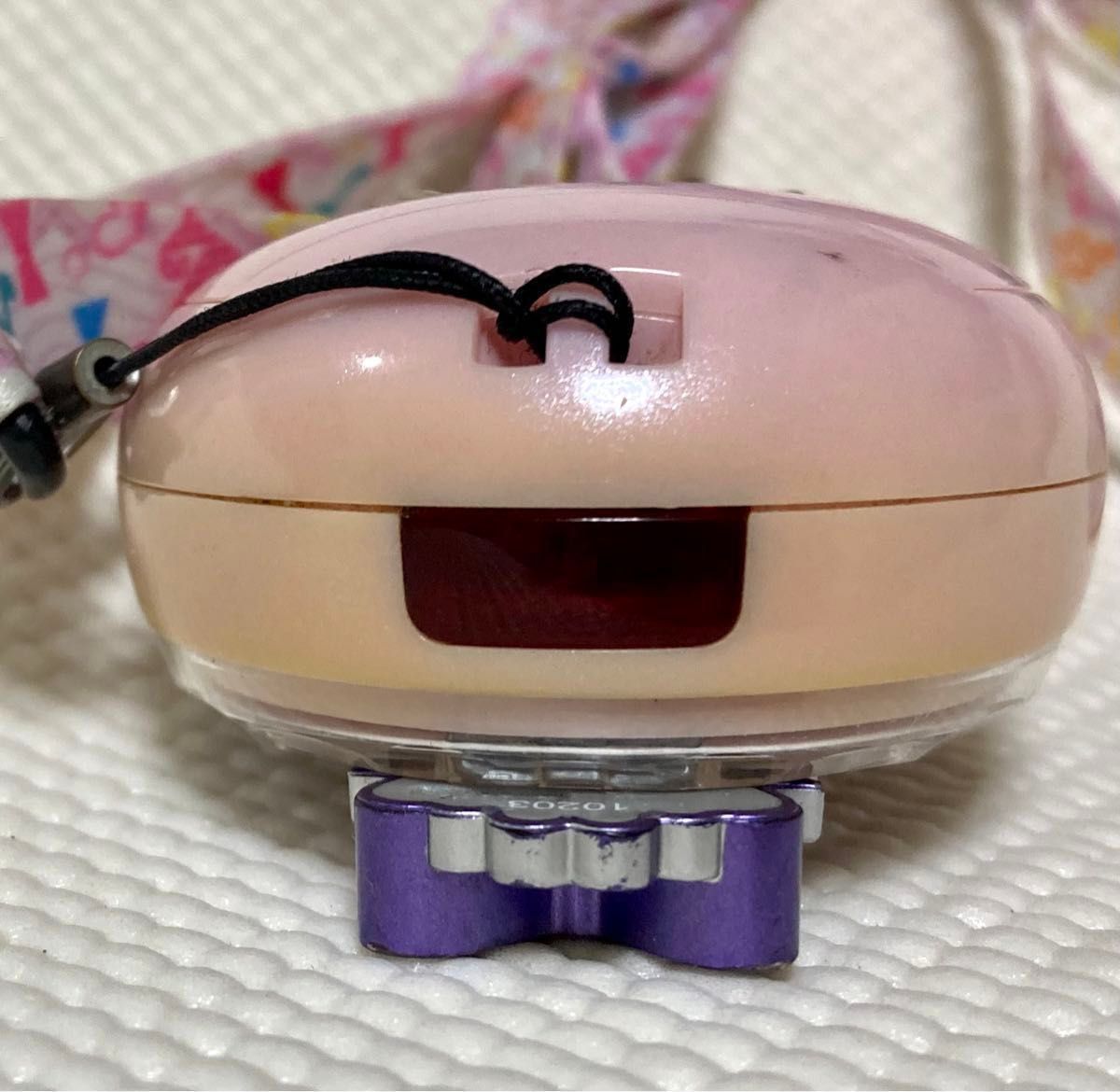 たまごっちピース パープル ピンク たまデコピアス メロディー たまごっちピース パープル ピンク たまデコピアス メロディー