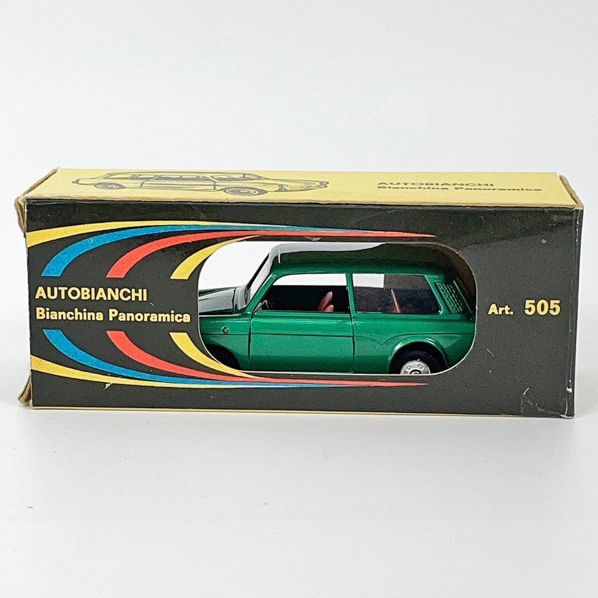 POLITOYS-M ポリトーイズM 505 AUTOBIANCHI BIANCHI アウトビアンキ ビアンキーナ パノラミカ/緑 [F6495]_画像9