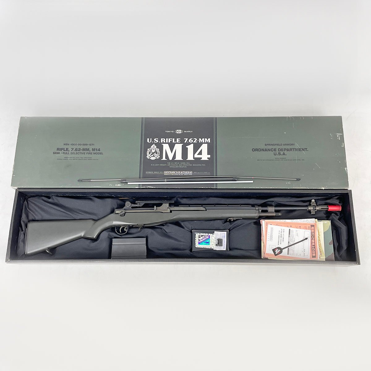 TOKYO MARUI 東京マルイ 電動ガン U.S.RIFLE 7.62-MM M14 ライフル [C5572]の画像1