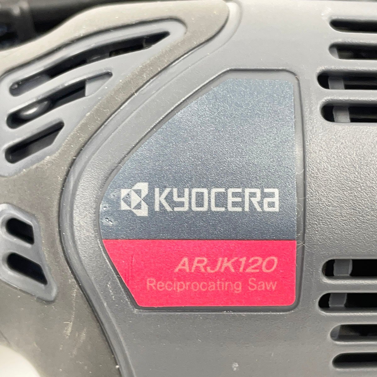 KYOCERA 京セラ 小型レシプロソー ARJK120 LEDライト付/電動アシスト手ノコ 電気のこぎり[F6565]の画像3