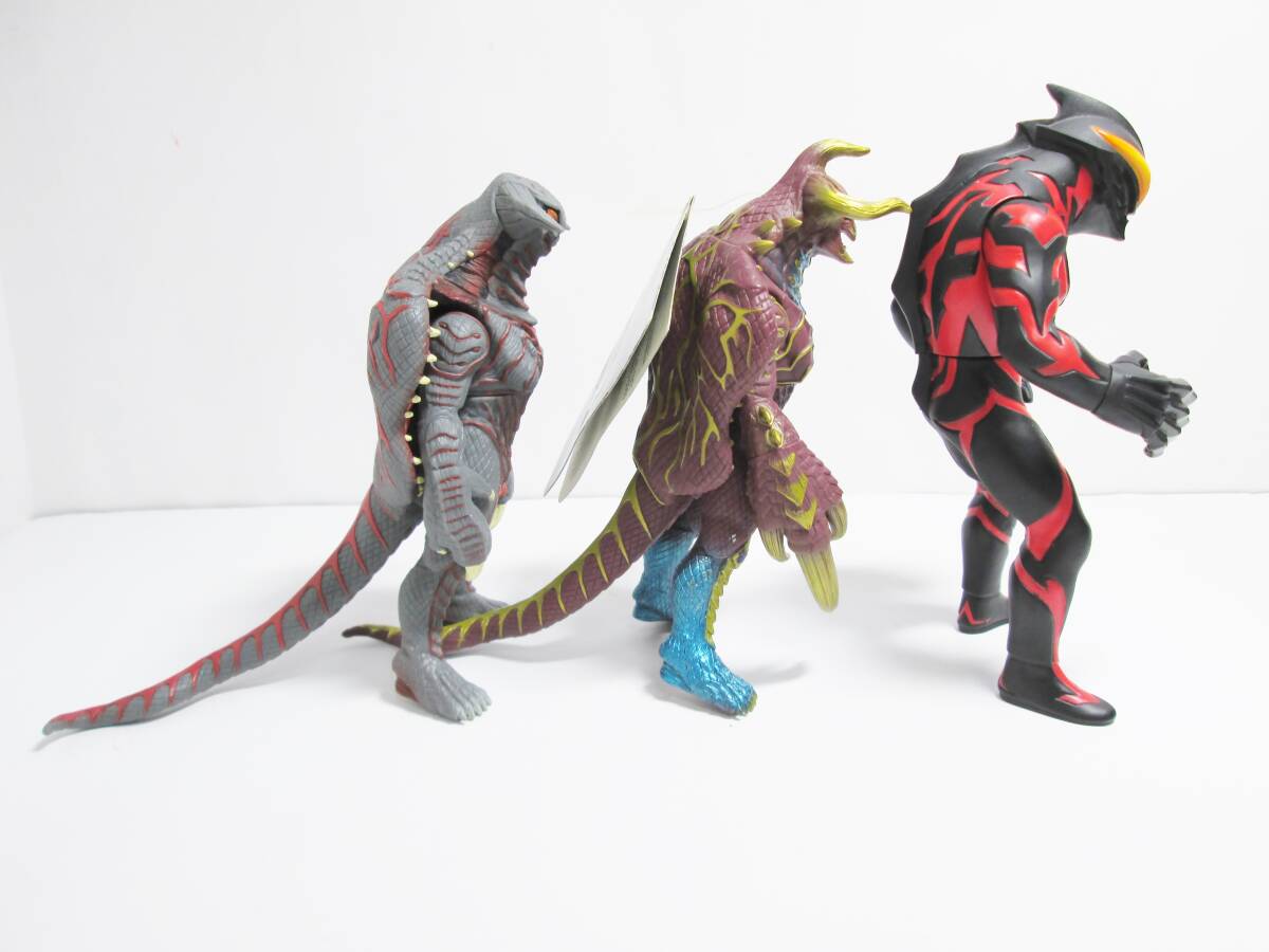 ウルトラ怪獣 シリーズ ソフビ ３体まとめ ボガール アークボガール ウルトラマンベリアルの画像4