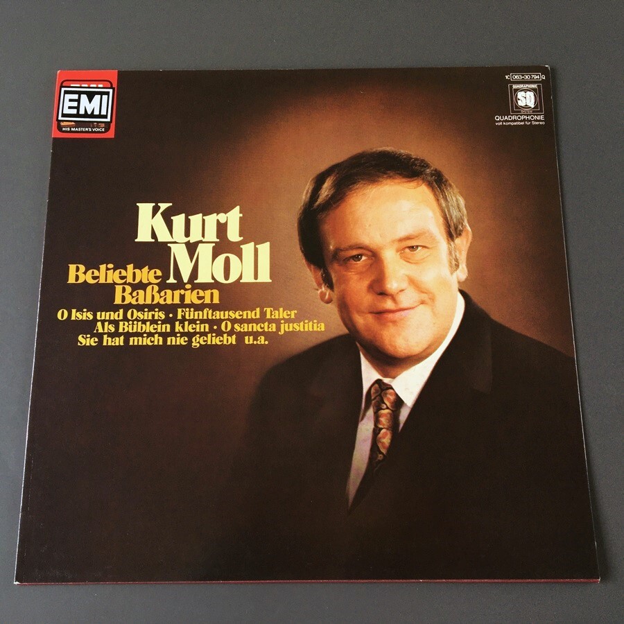 [c01]/ 独盤 4ch LP /『Kurt Moll / Beliebte Bassarien / クルト・モル』/ 1C 063-30 794の画像1