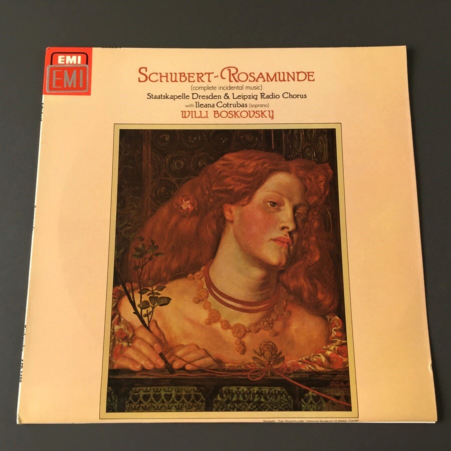 [c49]/ 英盤 LP /『シューベルト：ロザムンデ / ボスコフスキー / Schubert:Rosamunde / Boskovsky』/ ASD 3498の画像1