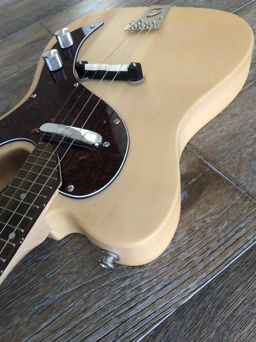 エレキ 4弦 テナーギター ウクレレ Tenor Tele テレキャス 希少 レア -VINTAGE-の画像8