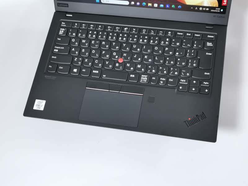SIMフリー タッチ液晶 高速ハイエンド i7第10世代【 爆速SSD(NVMe)1TB + メモリ 16GB 】ThinkPad X1 Carbon Gen8 Win11 動作確認済 ☆の画像3