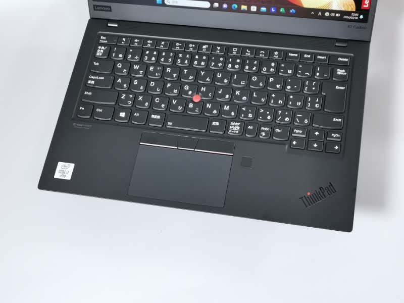 SIMフリー タッチ液晶 高速ハイエンド i7第10世代【 爆速SSD(NVMe)1TB + メモリ16GB 】ThinkPad X1 Carbon Gen8 Win11 動作確認済 ☆の画像5