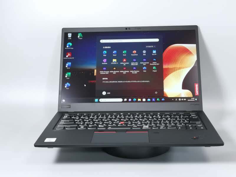 SIMフリー タッチ液晶 高速ハイエンド i7第10世代【 爆速SSD(NVMe)1TB + メモリ16GB 】ThinkPad X1 Carbon Gen8 Windows11 動作確認済 ☆_画像1