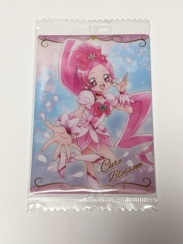 プリキュア カードウエハース４ SR No.11 キュアブロッサム (花咲つぼみ) ハートキャッチプリキュア！ 未開封品_画像1