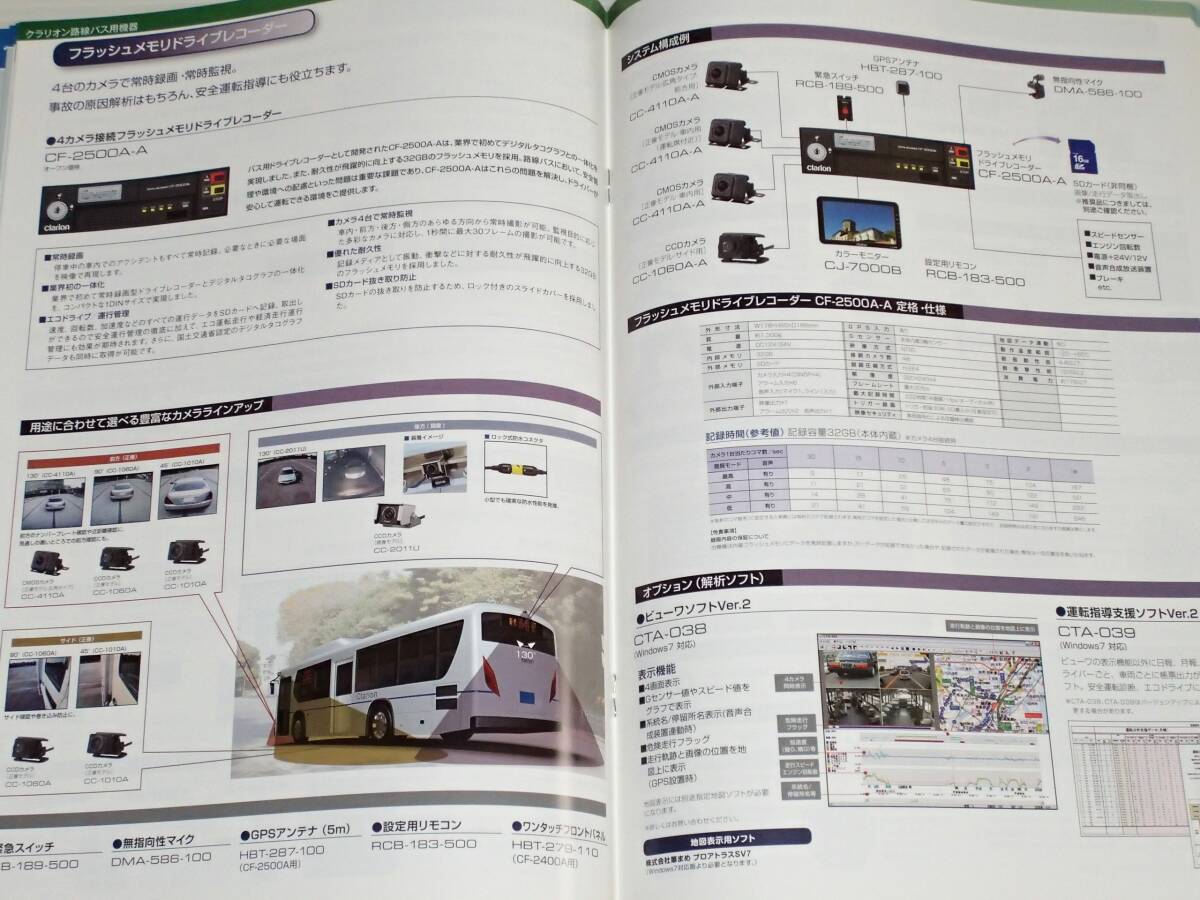 [ каталог только ] Clarion туристический автобус / пригородный автобус общий автобус для оборудование объединенный каталог 2014