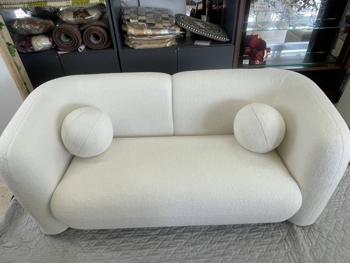  Korea manner b-kre sofa towel cloth 2.5 seater . white sofa 2.5P Trend Korea style 2.5 seater . sofa 3 seater .3P