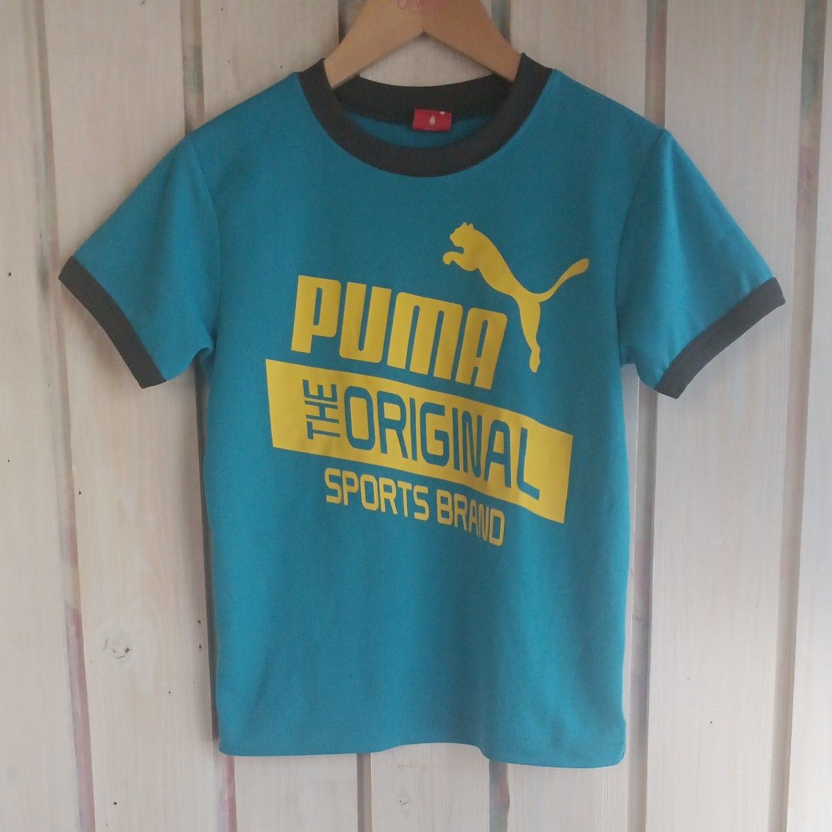 PUMA プーマ 半袖 Tシャツ サイズ130 サッカー スポーツシャツ キッズ子供 男児