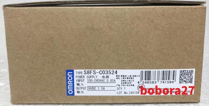 新品　OMRON/オムロン 　安定化電源 S8FS-C03524 DC24V 1.5A 35W_画像1