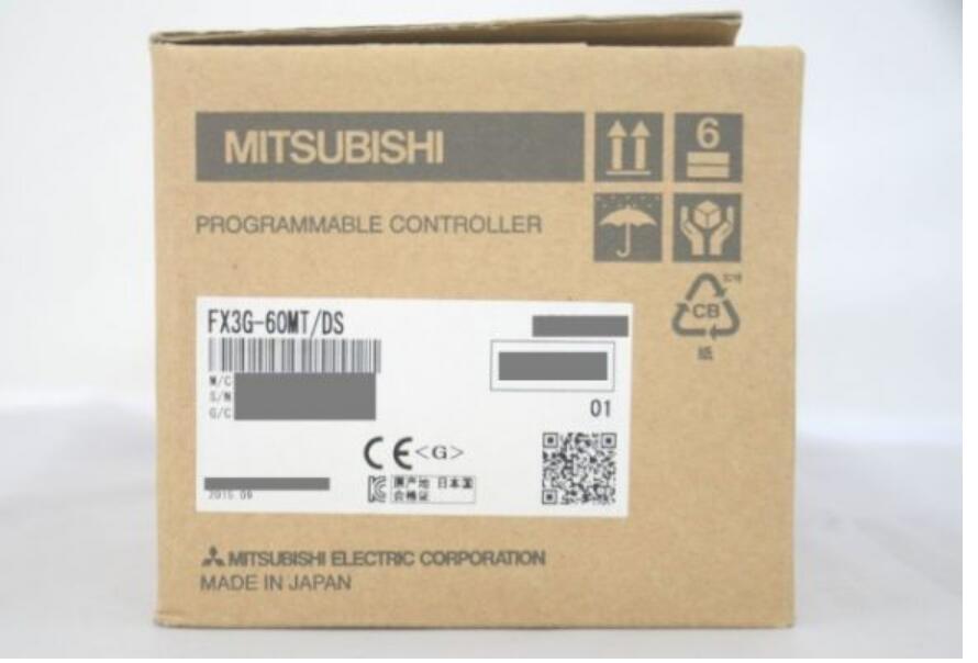 新品 三菱電機 MITSUBISHI MELSEC-F シーケンサ FX3G-60MT/DS　【6ヶ月保証付き】_画像1