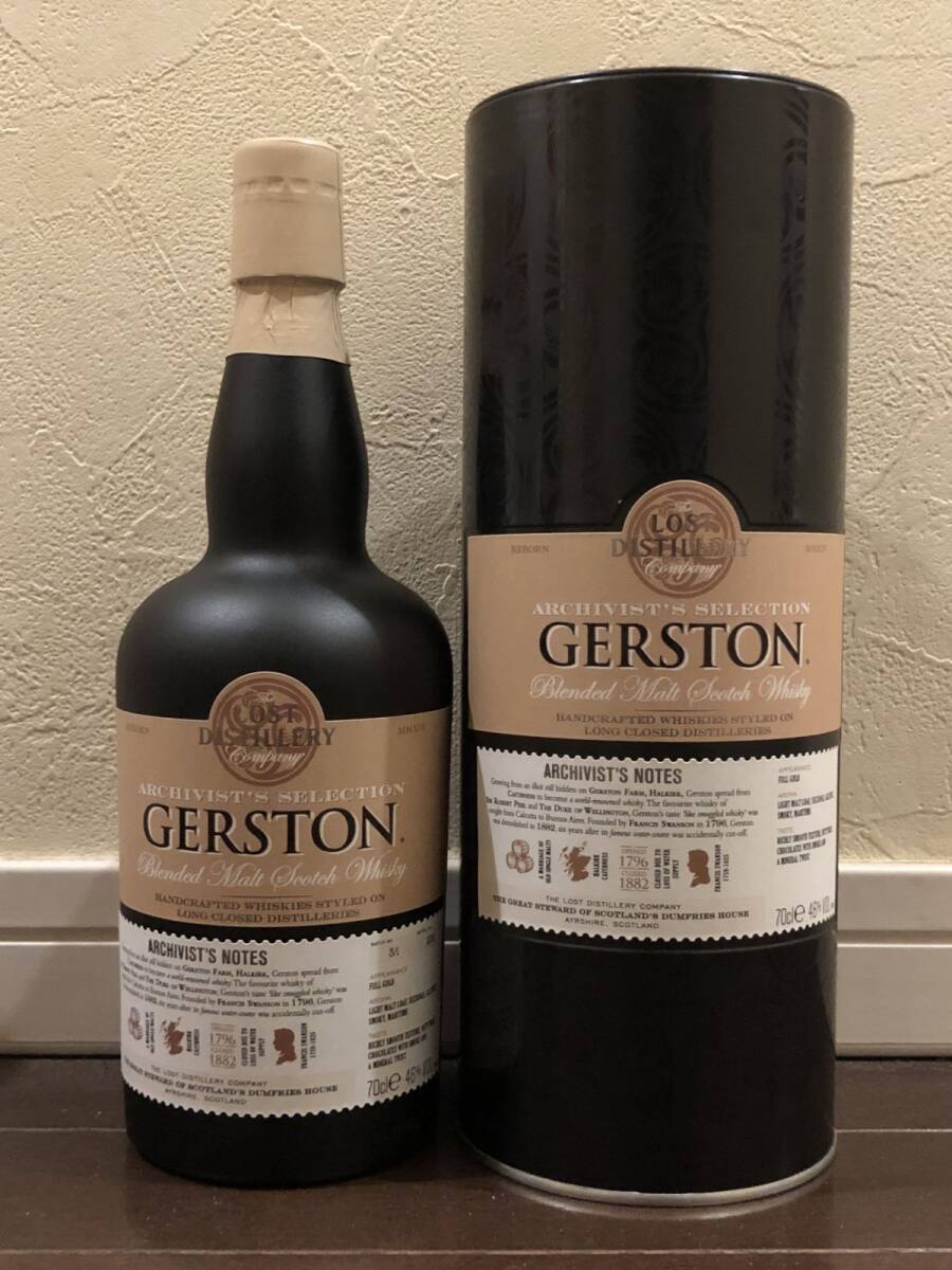 【新品・未開栓品】 ロストディスティラリー ガーストン 700ml 46% LOST DISTILLERY GERSTONの画像1