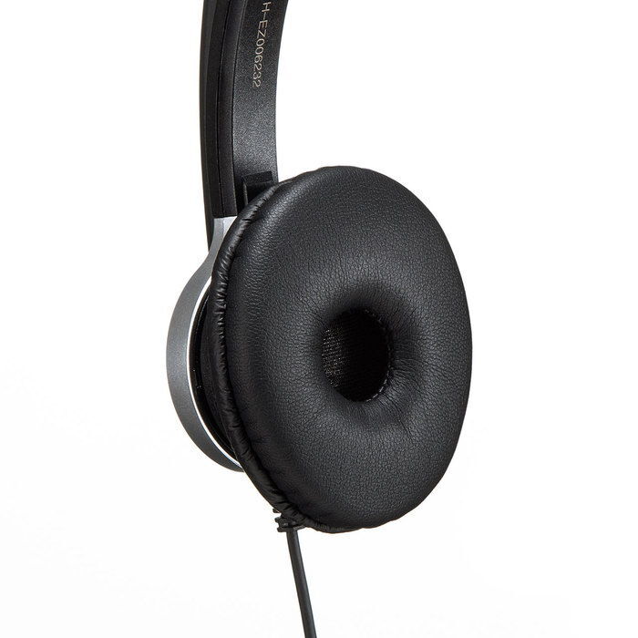 ノイズキャンセリングマイク付きUSBヘッドセット 片耳タイプ ブラック デュアルマイク内蔵 サンワサプライ MM-HSU14ANC 新品 送料無料_画像5