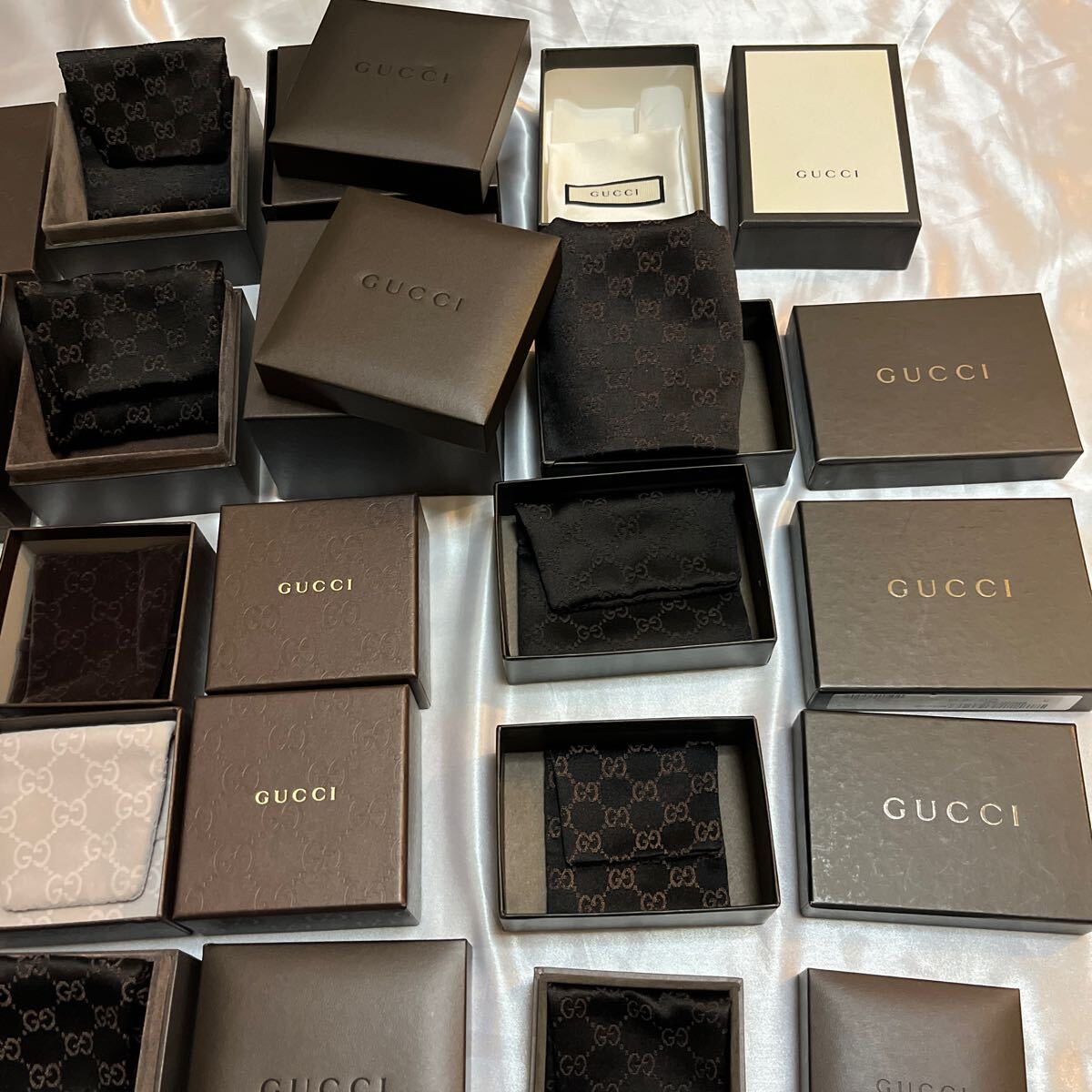 GUCCI Gucci 19 коробка комплект кейс для украшений пустой коробка сумка для хранения ювелирные изделия кейс BOX бренд 