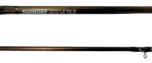 希少 セージ DS 890 SAGE 8番 9フィート 2ピース フライ ロッド FLY ROD # フィッシング キャスティング 湖 レイク 釣 竿 中古 送料無料_画像6