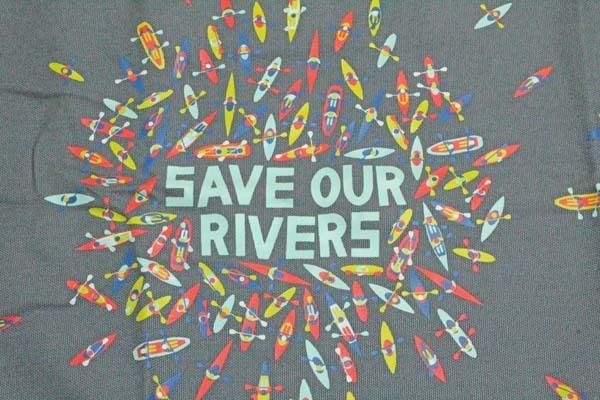 パタゴニア マーケット トート セーブアワリバーズ SORS PATAGONIA MARKET Save Our Rivers TOTE エコ バッグ カヌー BAG ネコポス 新品_画像2