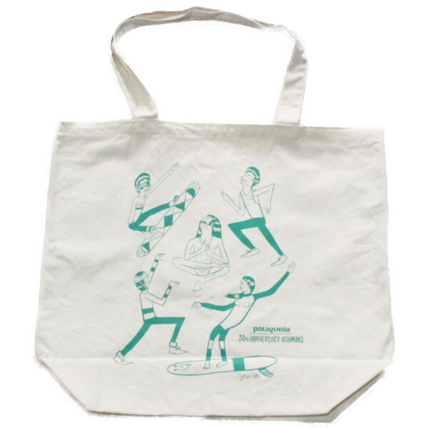希少 パタゴニア オッシュマンズ 30周年 限定 トート バッグ コラボ PATAGONIA OSHMAN'S 30th TOTE BAG Stevie Gee アニバーサリー エコ