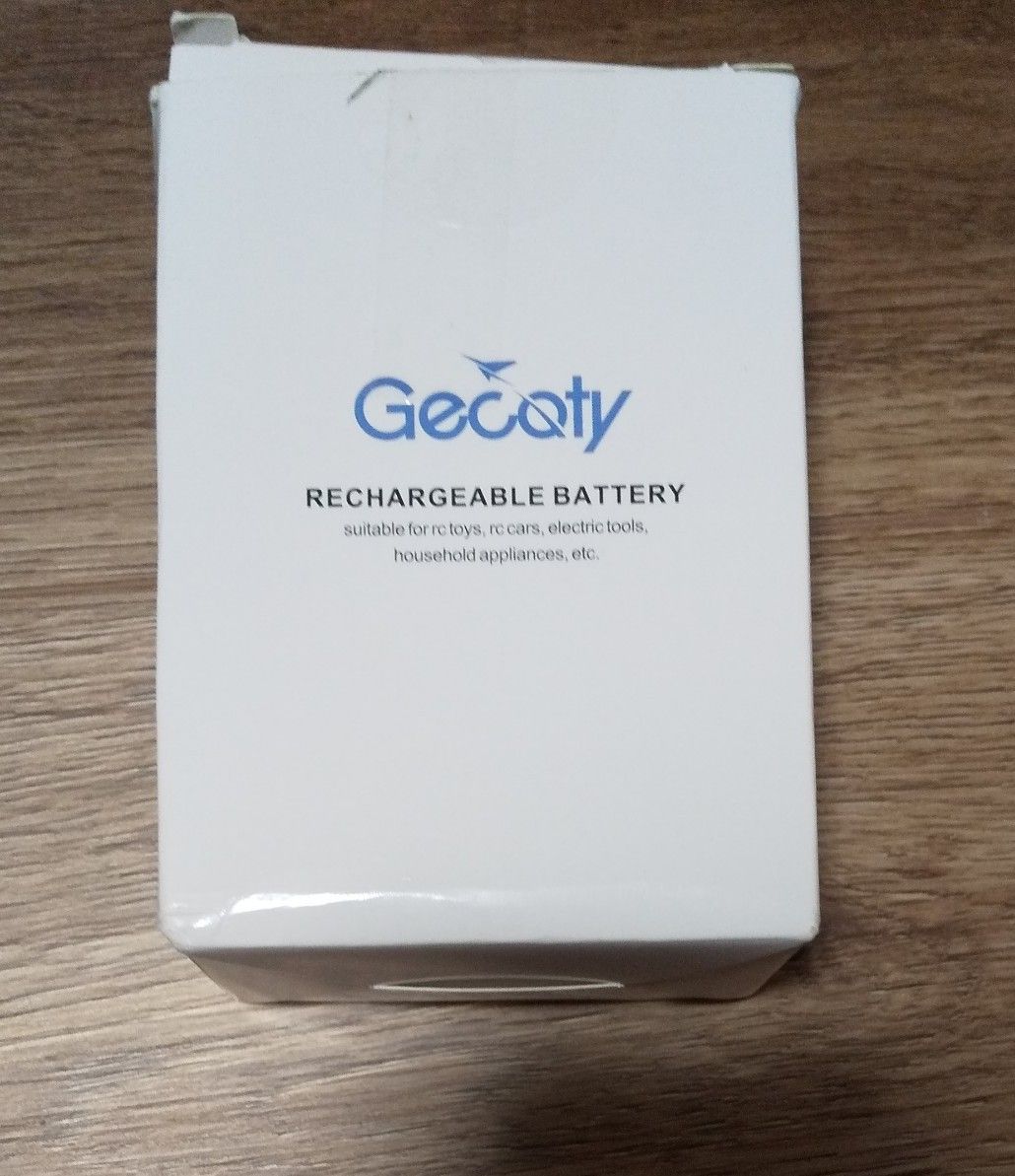 Gecoty 7.2Vバッテリー、SM-2Pプラグ、2400mAh Ni-MH充電式電池、充電ケーブル付き