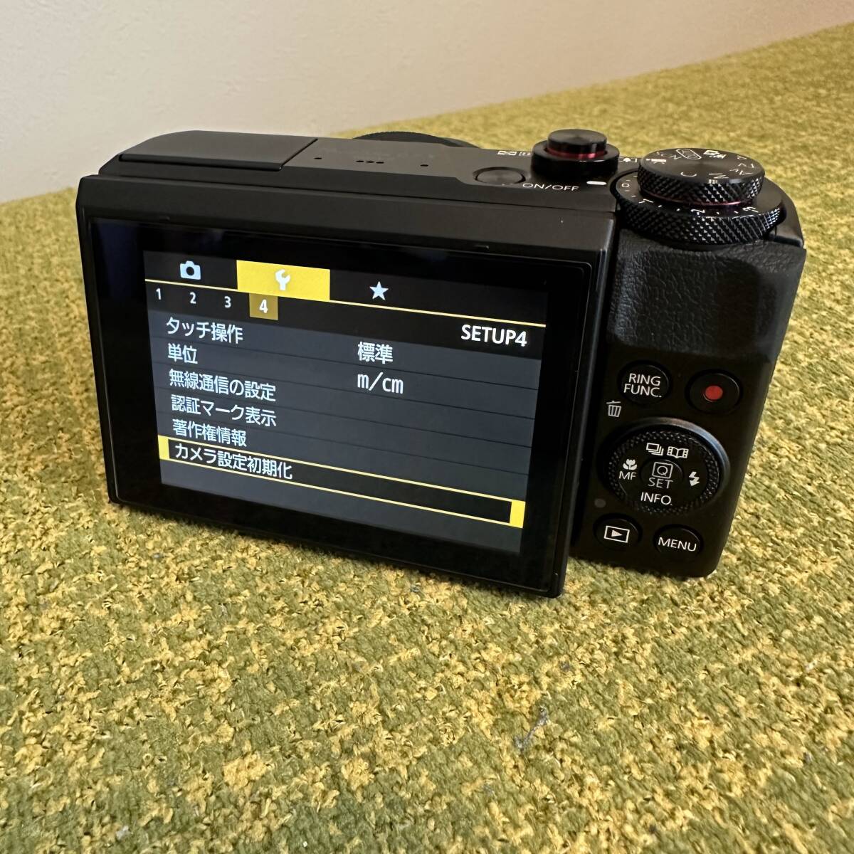 CANON デジタルカメラ PowerShot G7 X Mark II (Mark2) 美品 ショット数 2400回未満_画像6