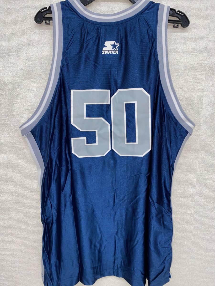 NCAA ジョージタウン大学 カレッジ バスケットジャージ ユニフォーム スターター製 Georgetown 90's_画像6
