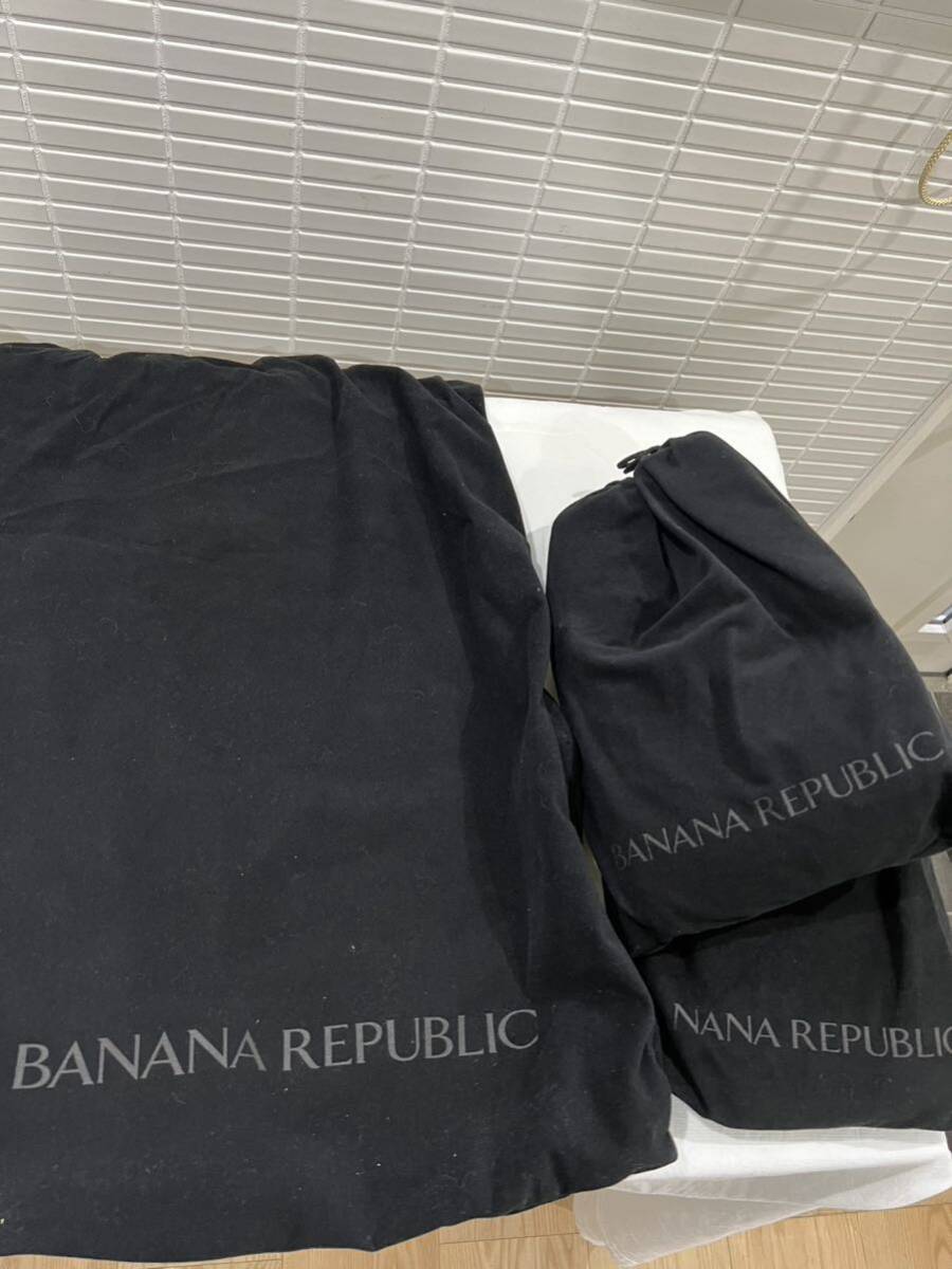 バナナリパブリック　BANANA REPUBLIC バナリパ　希少　ビジネスバッグ トートバッグ ビジネス ブラック レザー 黒 トート 新品未使用_画像6