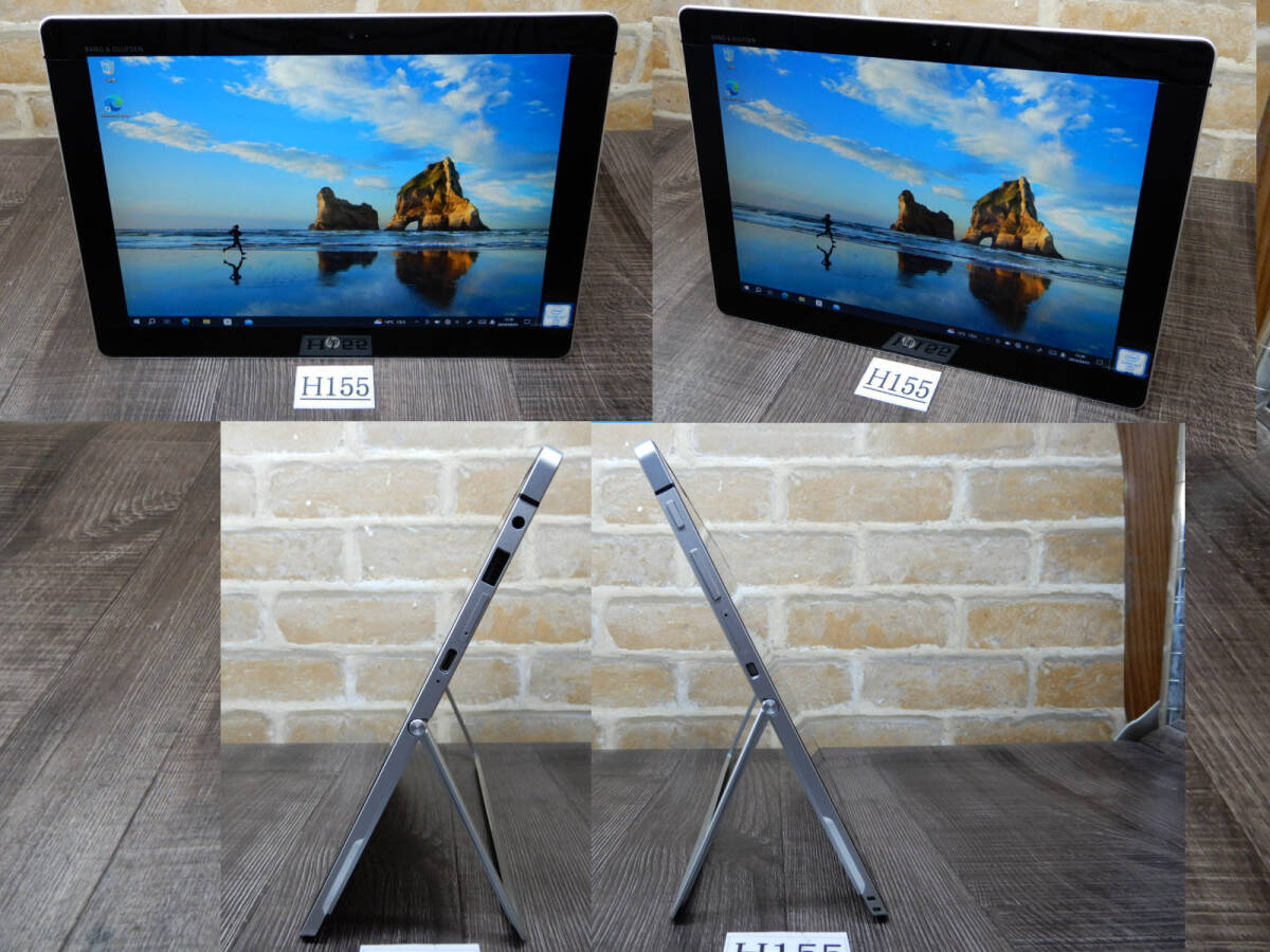 H155★高速SSD256GB & WEBカメラ & 無線LAN☆メモリ8GB★Core m7☆Windows10☆HP☆フルHD12w液晶タブレットPC★Elite x2 1012 G1