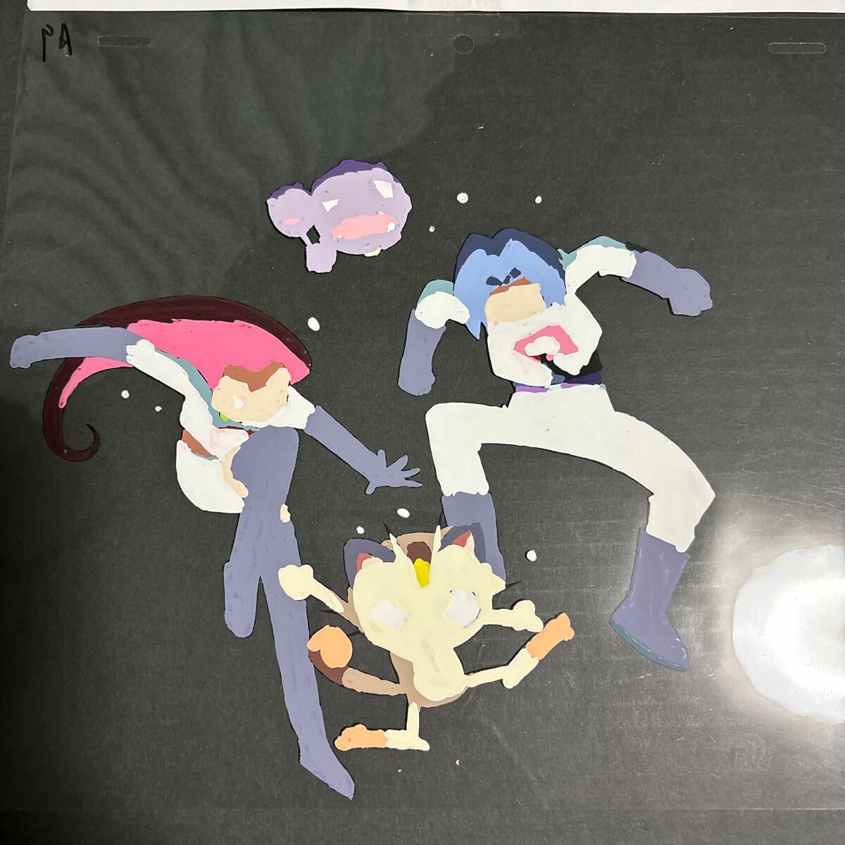 希少!ポケットモンスター 無印アニメ POCKETMONSTERS 直筆絵 希少!ポケットモンスター 無印アニメ POCKETMONSTERS 直筆絵