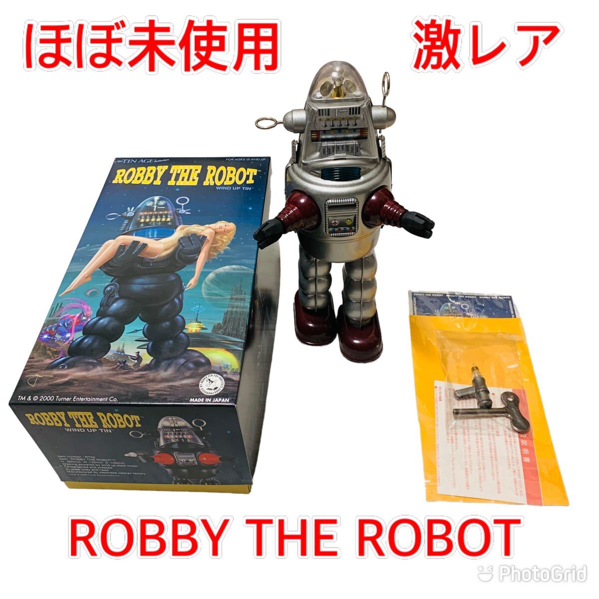 野村トーイ ブリキ 電動ピストン トラクター ロボット ☆外箱は 野村トーイ ブリキ 電動ピストン トラクター ロボット ☆外箱は