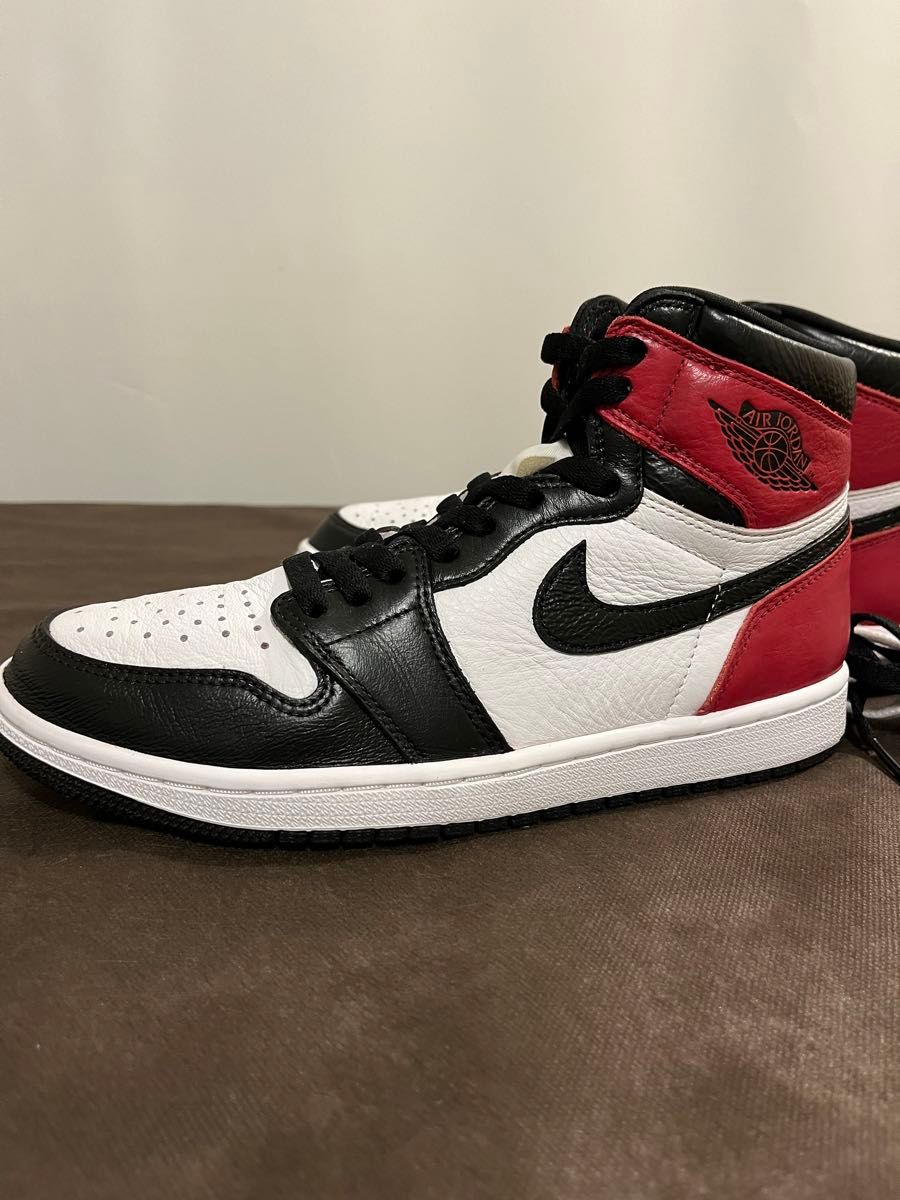 NIKE AIR JORDAN1 RETRO HIGH OG "つま黒" custom ナイキ エアジョーダン1 ハイ 