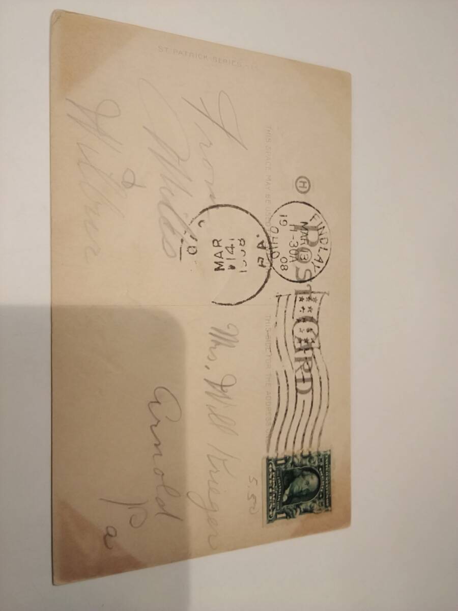 YO011 アンティーク ポストカード / 歴史 資料 文化 郷土 アンティーク ポストカード 絵葉書 ハガキ antique postcard コレクションの画像3