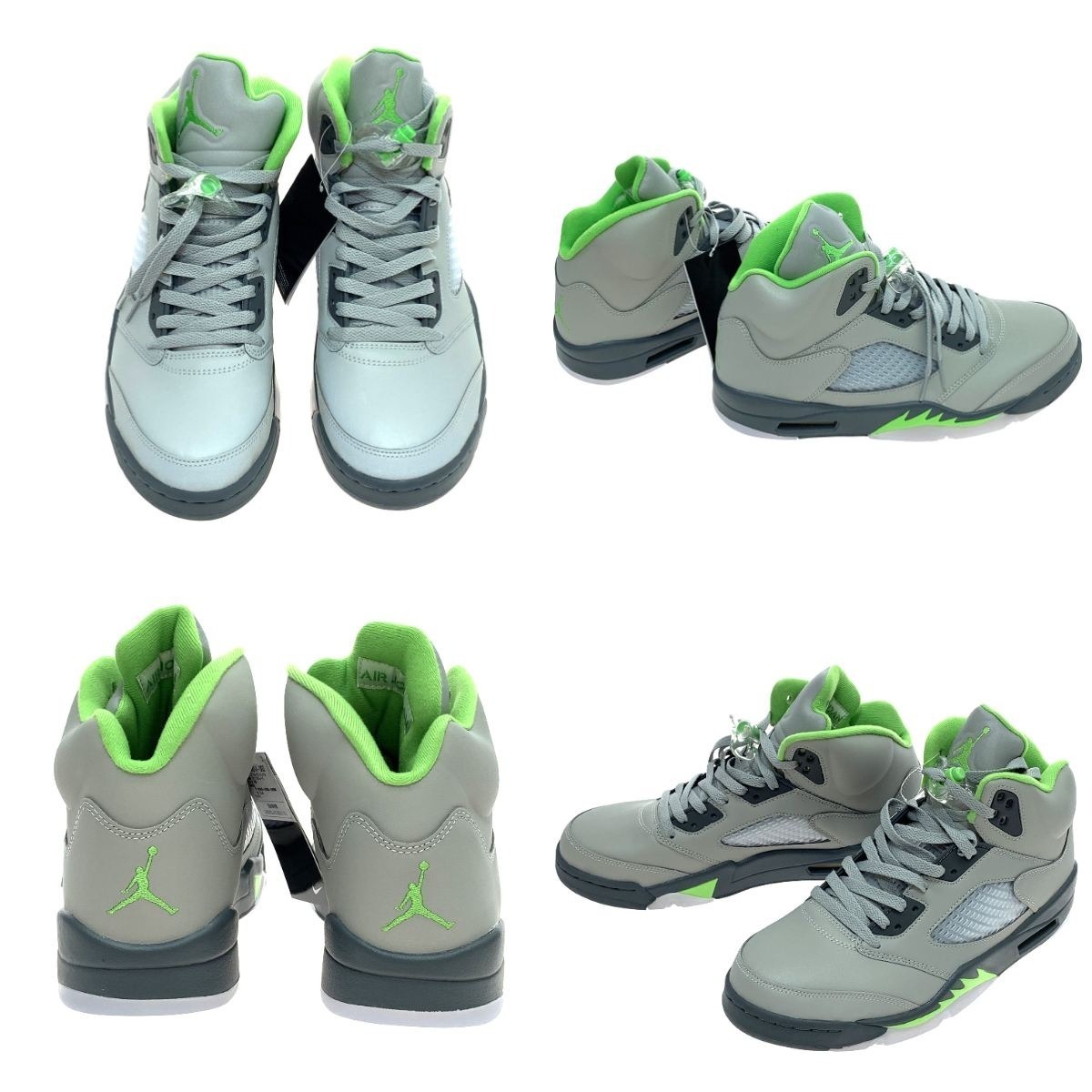 $$ NIKE ナイキ メンズ ハイカットスニーカー NIKE AIR JORDAN 5 RETRO SIZE 28cm DM9014-003 グレー 目立った傷や汚れなし_画像3