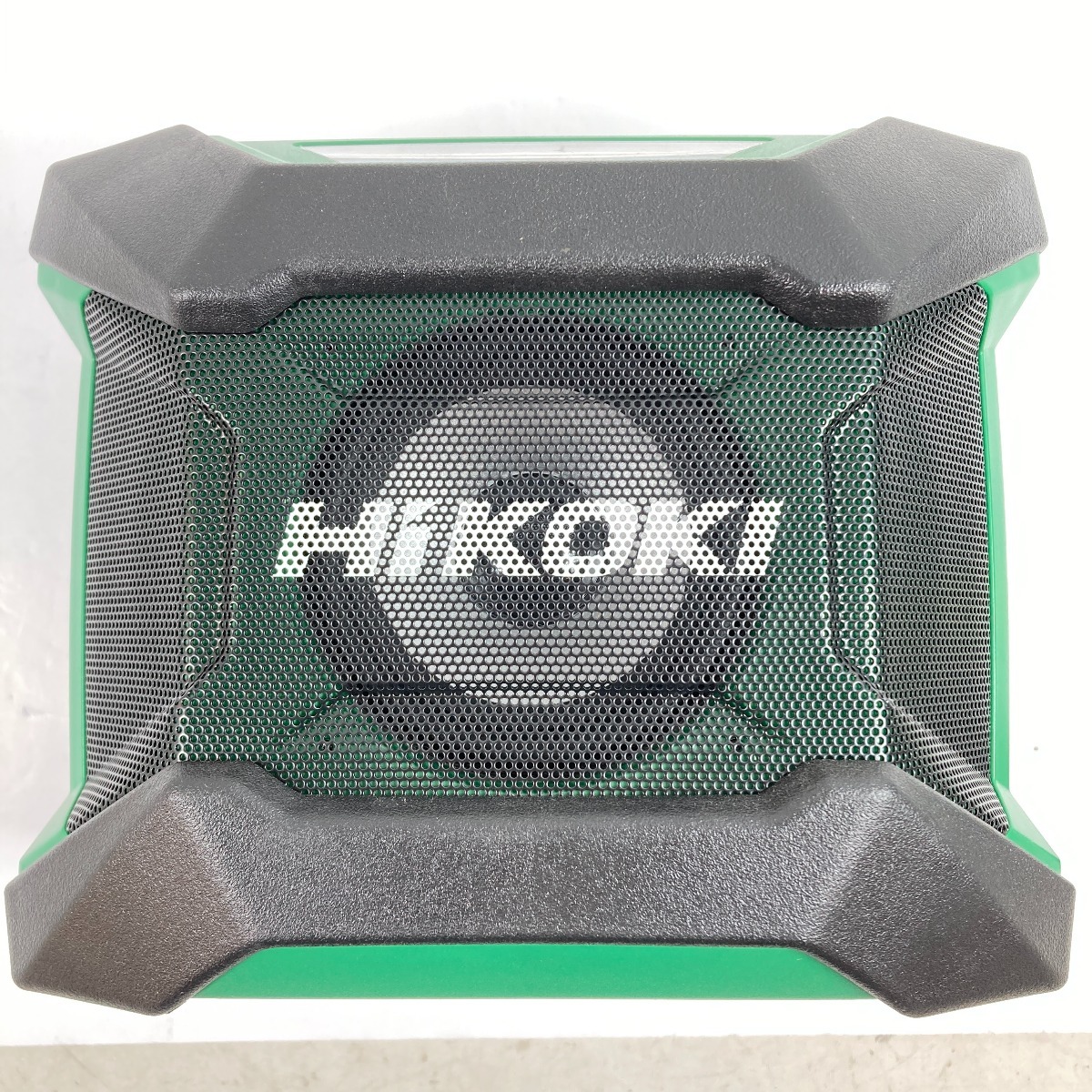 ＊＊ HiKOKI ハイコーキ バッテリー式ラジオ ACアダプタ付 ※バッテリ・充電器なし UR18DA グリーン 目立った傷や汚れなしの画像2