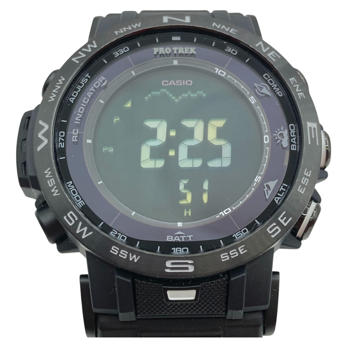 ◎◎ CASIO カシオ PRO TREK プロトレック タフソーラー 腕時計 メンズ PRW-30Y-1BJF ブラック やや傷や汚れあり_画像1
